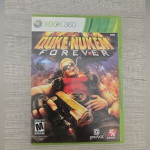 Duke Nukem Forever Microsoft Xbox 360 2011 With Manual Video Game